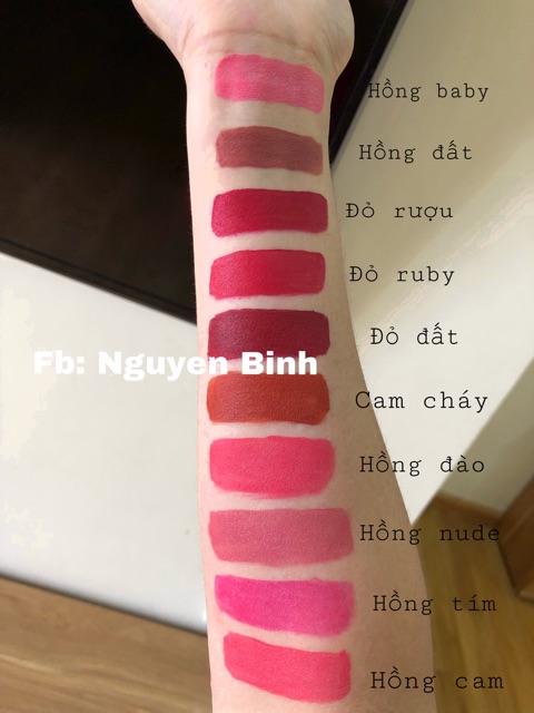 Màu Khoáng Làm Son Môi (Màu Mỹ Mix, Kèm Ảnh Thật)
