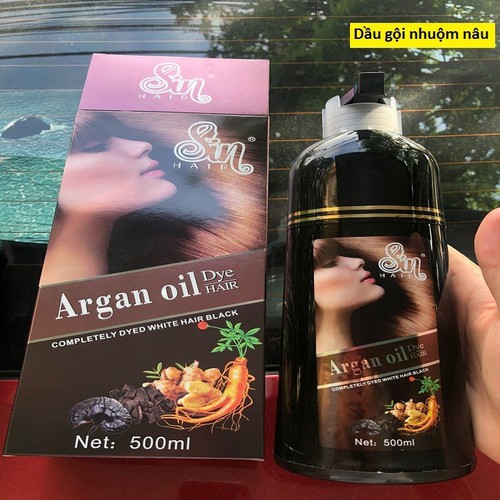 Dầu gội Phủ Bạc Nhân Sâm Sin Hair Nhật Bản- dầu gội nhuộm
