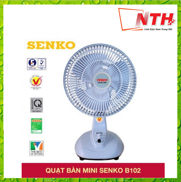 Quạt bàn b2 mini senko b102 - hàng chính hãng