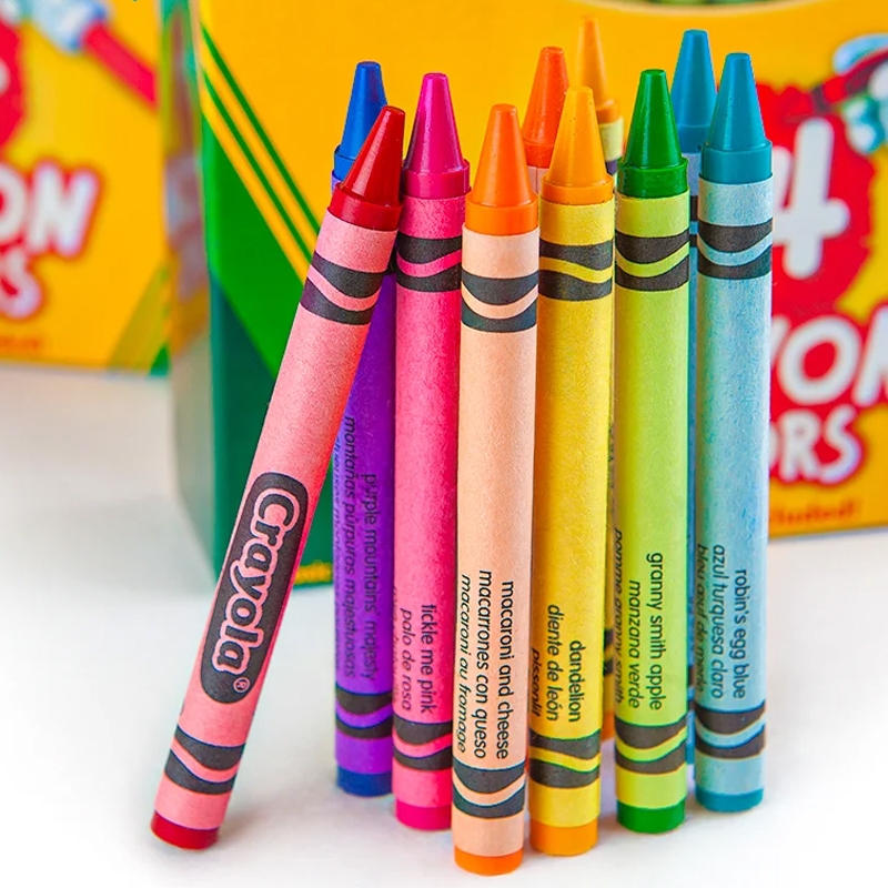 BÚT SÁP MÀU CRAYOLA 8/16/24/64 MÀU