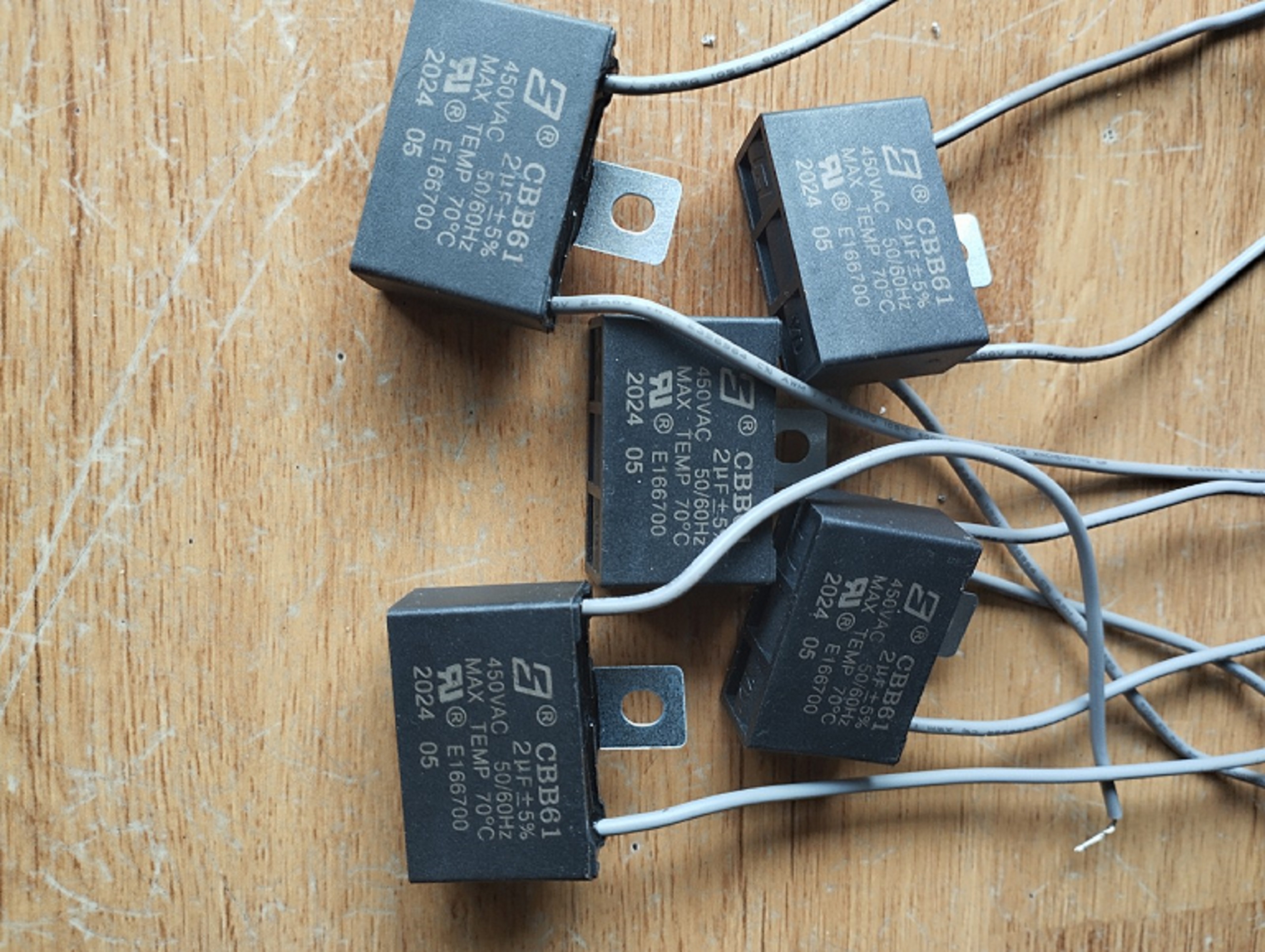 [HCM]Combo 10 tụ ( S 2uF-450V ) cho quạt máy
