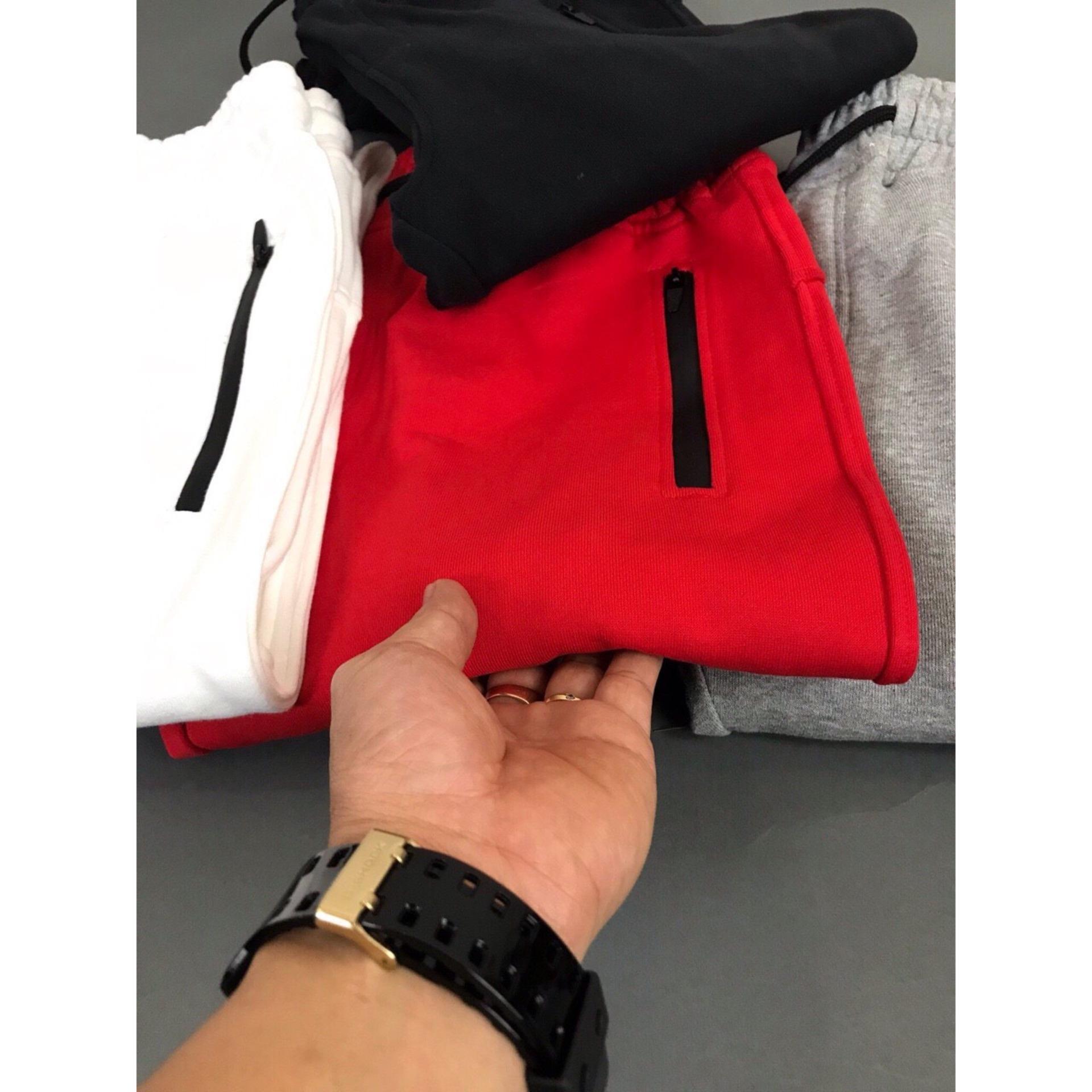 [HCM]Quần jogger thun phối dây kéo JGT185016