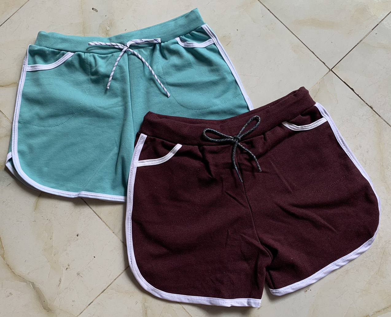 Quần short đùi nữ vải mềm mịn co giản siêu tốt