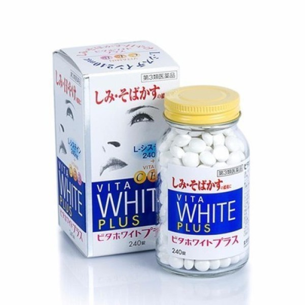 Viên uống trắng da Vita White Skin Plus 240 viên Nhật Bản cao cấp