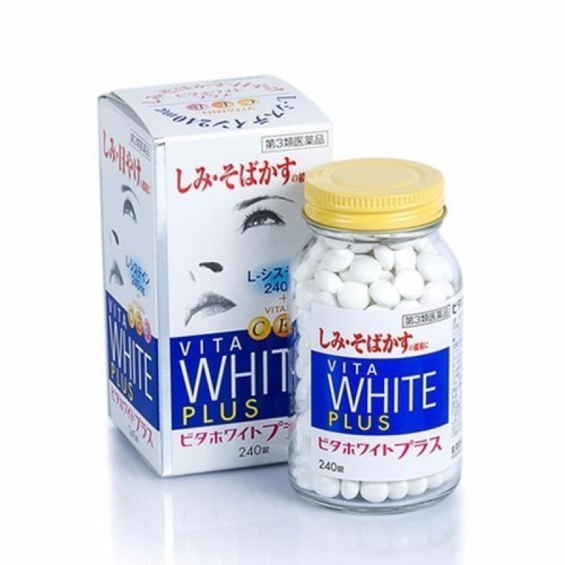 Viên uống trắng da Vita White Skin Plus 240 viên Nhật Bản nhập khẩu