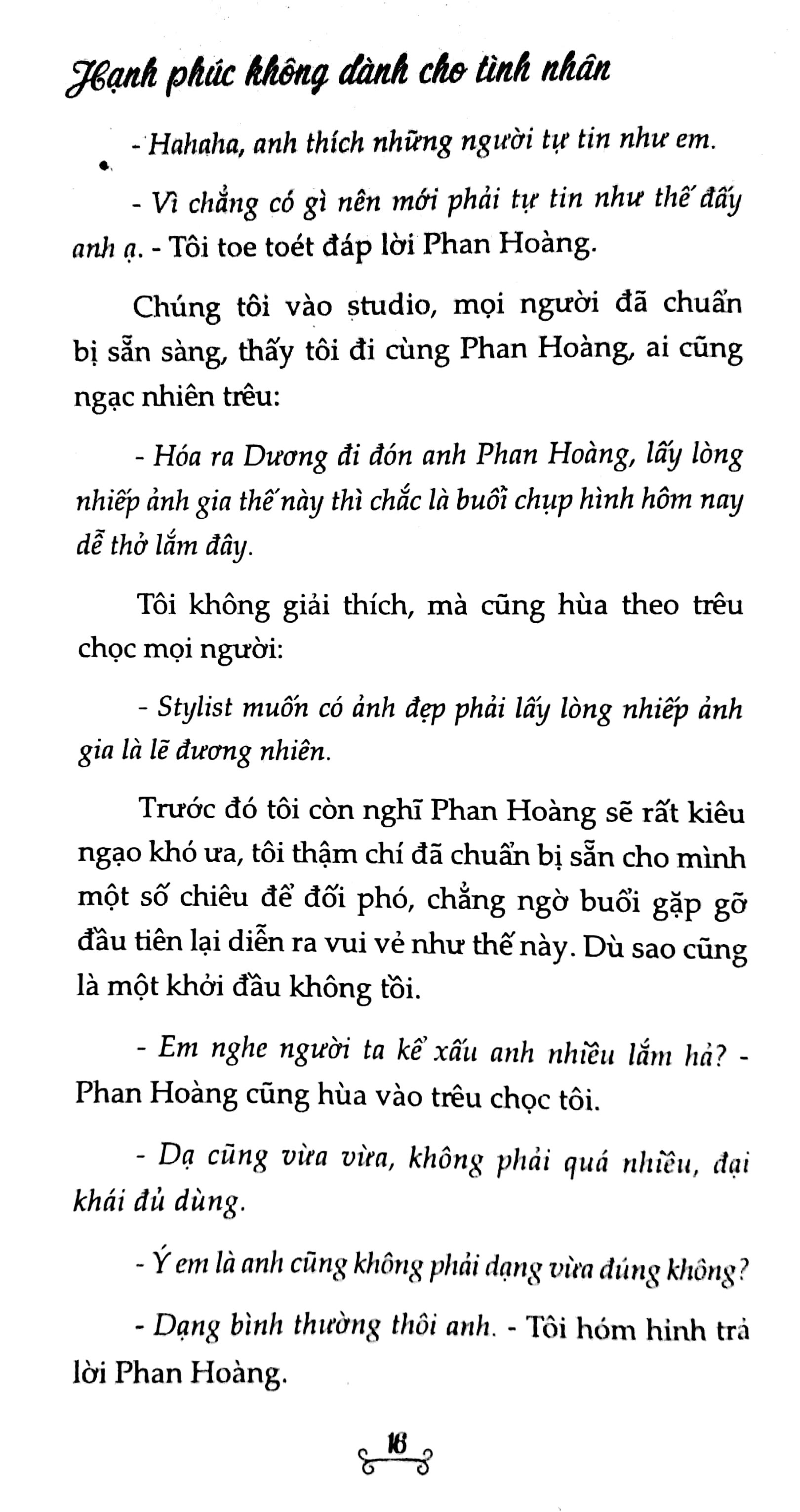 Fahasa - Hạnh Phúc Không Dành Cho Tình Nhân (Tái Bản Lần 3)