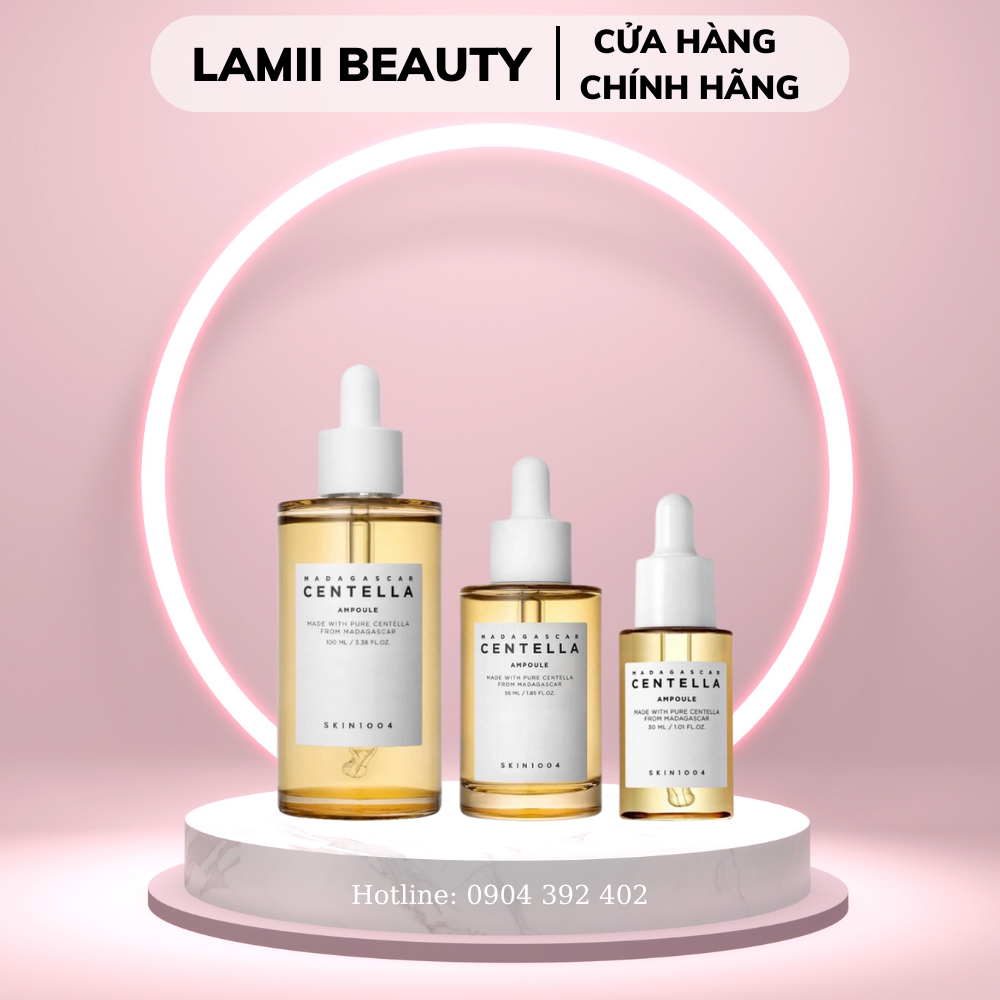 [HCM]Tinh chất giảm mụn làm dịu da rau má Skin1004 Madagascar Centella Ampoule 100 phiên bản mới