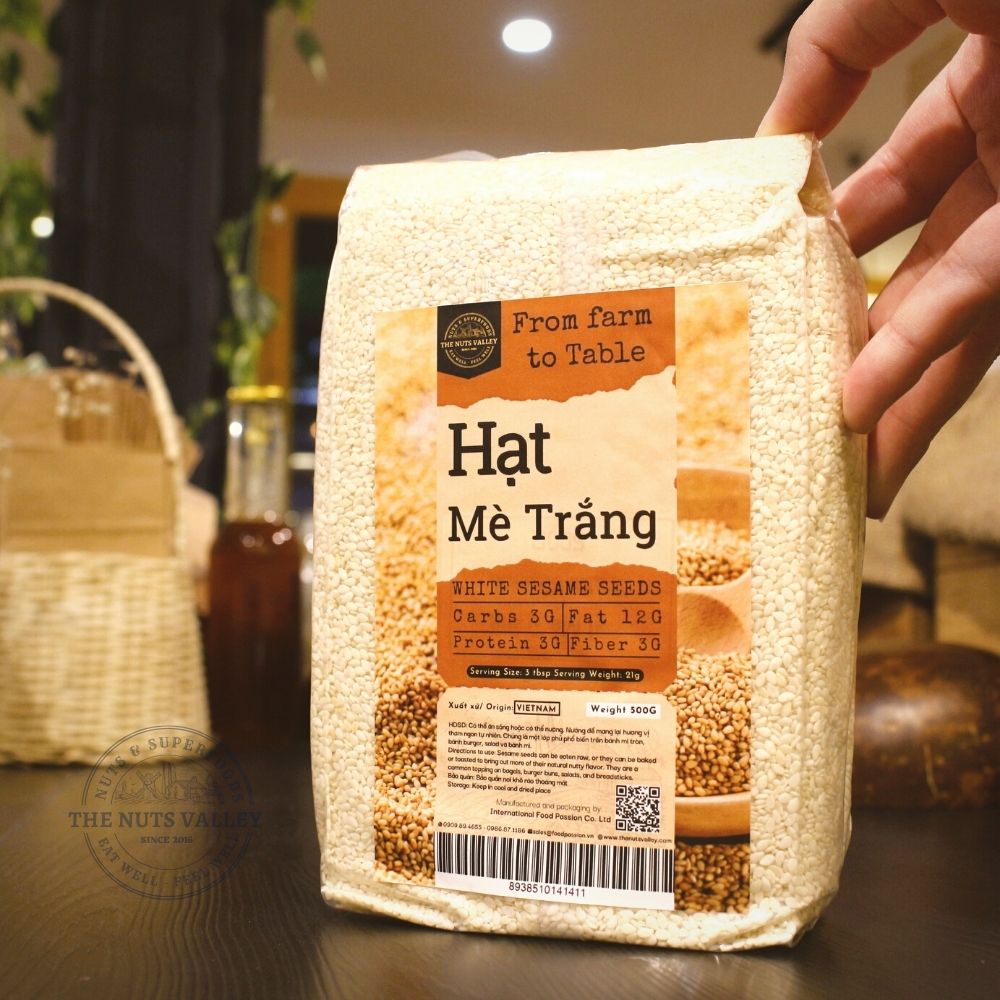 Hạt Mè Trắng và Hạt Mè Đen - SESAME The Nuts Valley