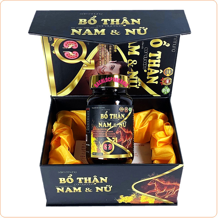 Sâm Nhung Bổ Thận NamNữ Giúp Bổ Thận Dưỡng Huyết Cải Thiện Chức Năng Sinh Lý Giảm Đau Lưng Mỏi Gối- Hộp 60 viên