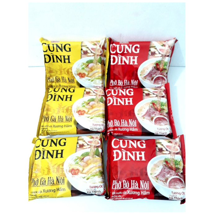 Thùng 30 Gói Phở Gà Cung Đình (Vui lòng đặt 1 thùng trên 1 đơn hàng)