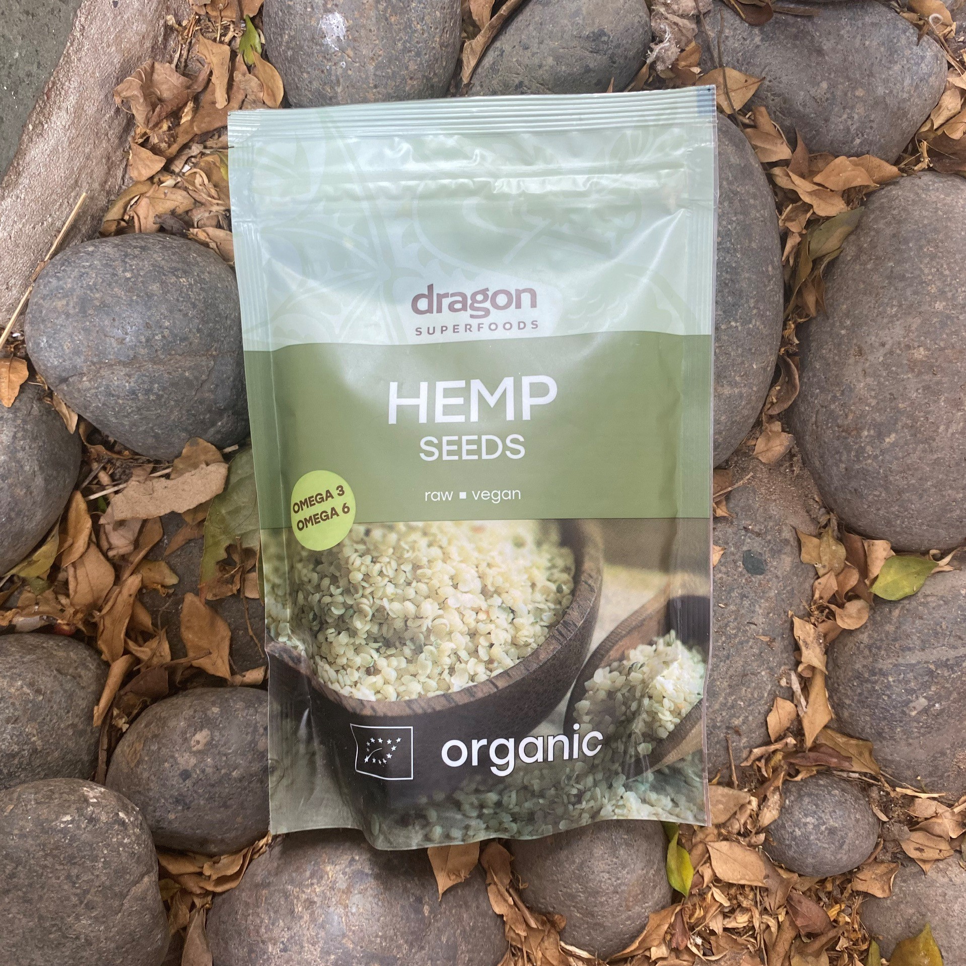 Hạt gai hữu cơ 200g dragon superfoods