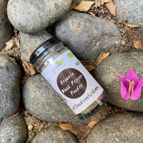 Bột tiêu đen hữu cơ 30g LumLum - Organic Black Pepper Powder 30g LumLum