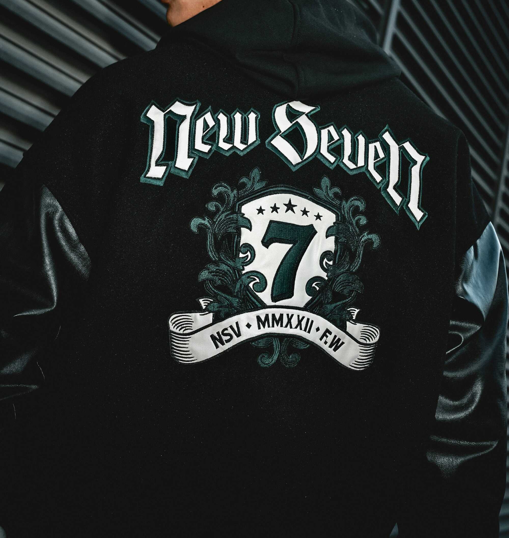 Áo Khoác Varsity Newseven Infinit Jacket