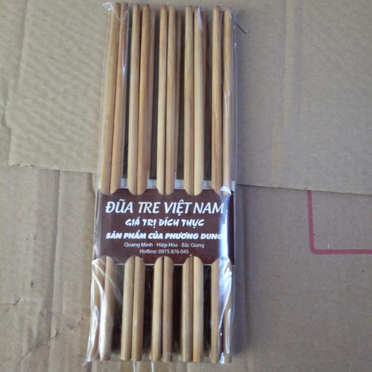 Com bo 30 đôi đũa tre già việt nam cao cấp