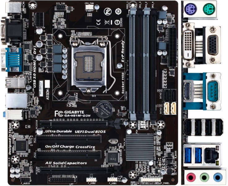 MAIN Gigabyte H61, H81, H110