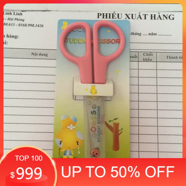 Kéo Thủ Công Deli Có Nắp 6021