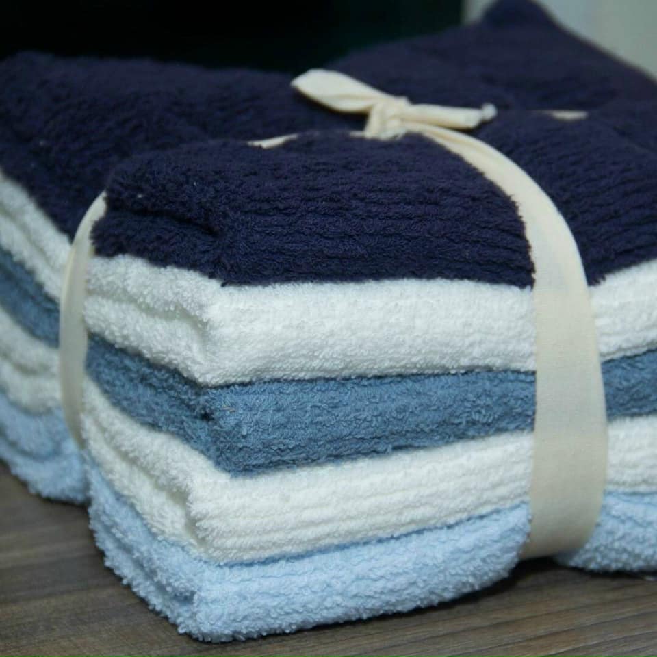 Sét 5 khăn tắm cotton xuất hàn cao cấp