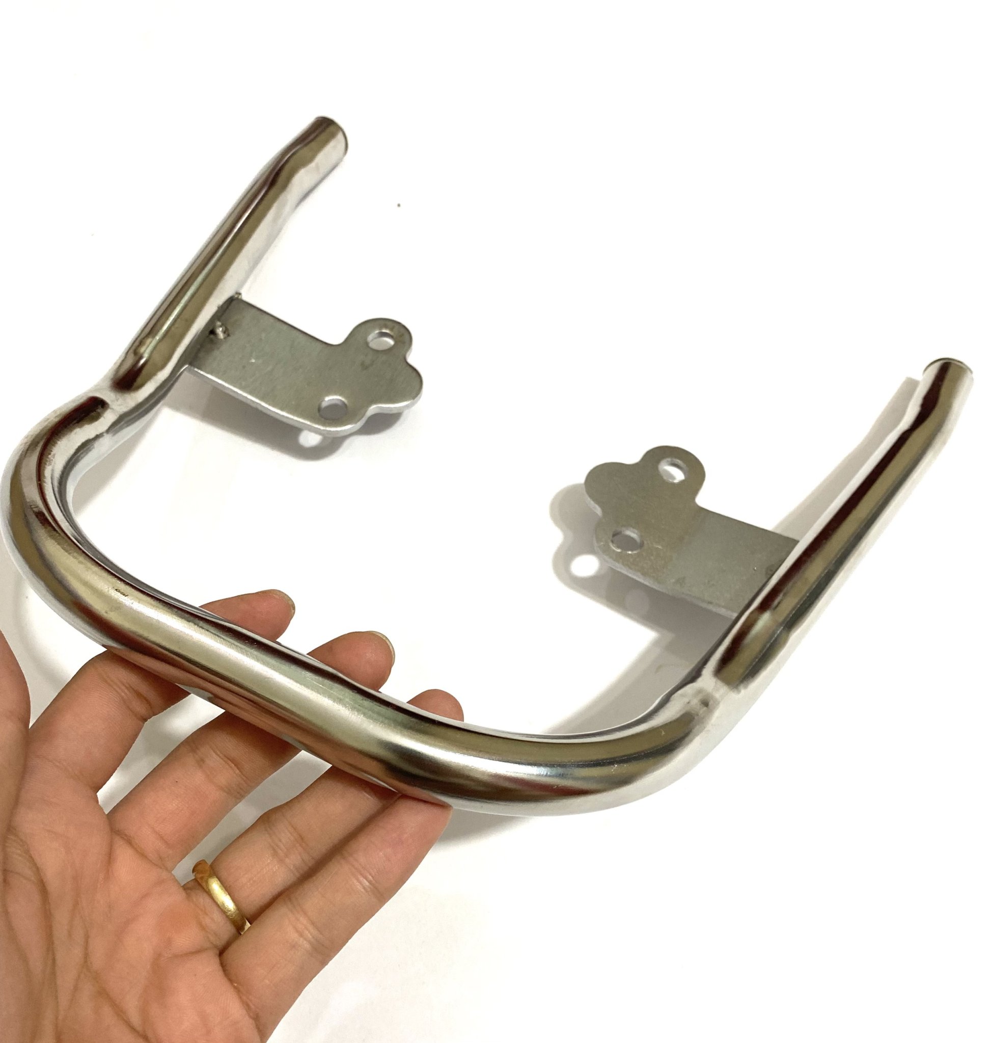 Tay Xách Cảng Sau Inox Xe Wave50cc-100-110 Hàng Hót