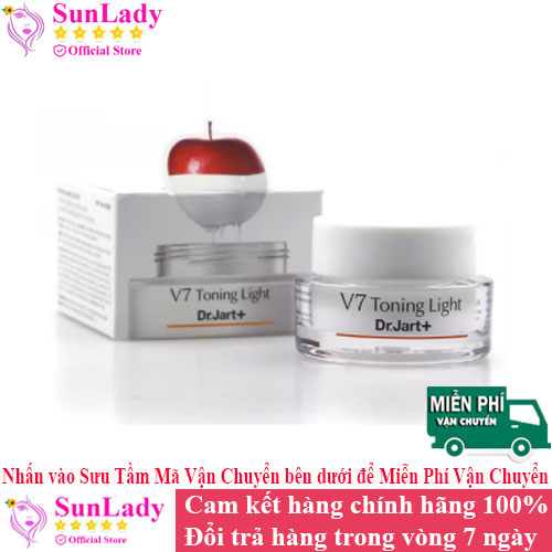 Kem dưỡng trắng da V7 Toning Light (Hộp 15ml)