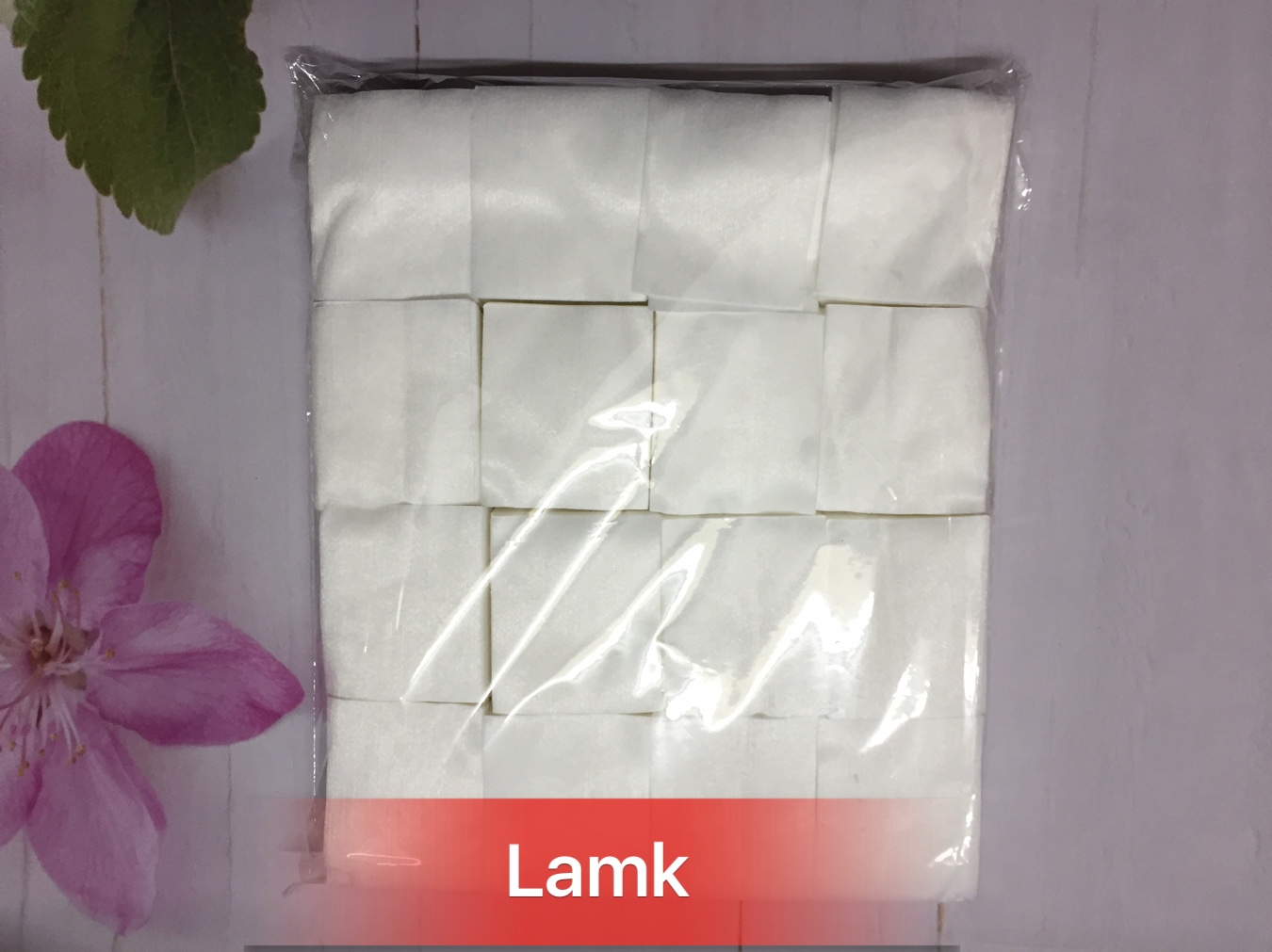 BÔNG LAU MỰC CẮT SẴN 1 LỚP (1600MIẾNG)