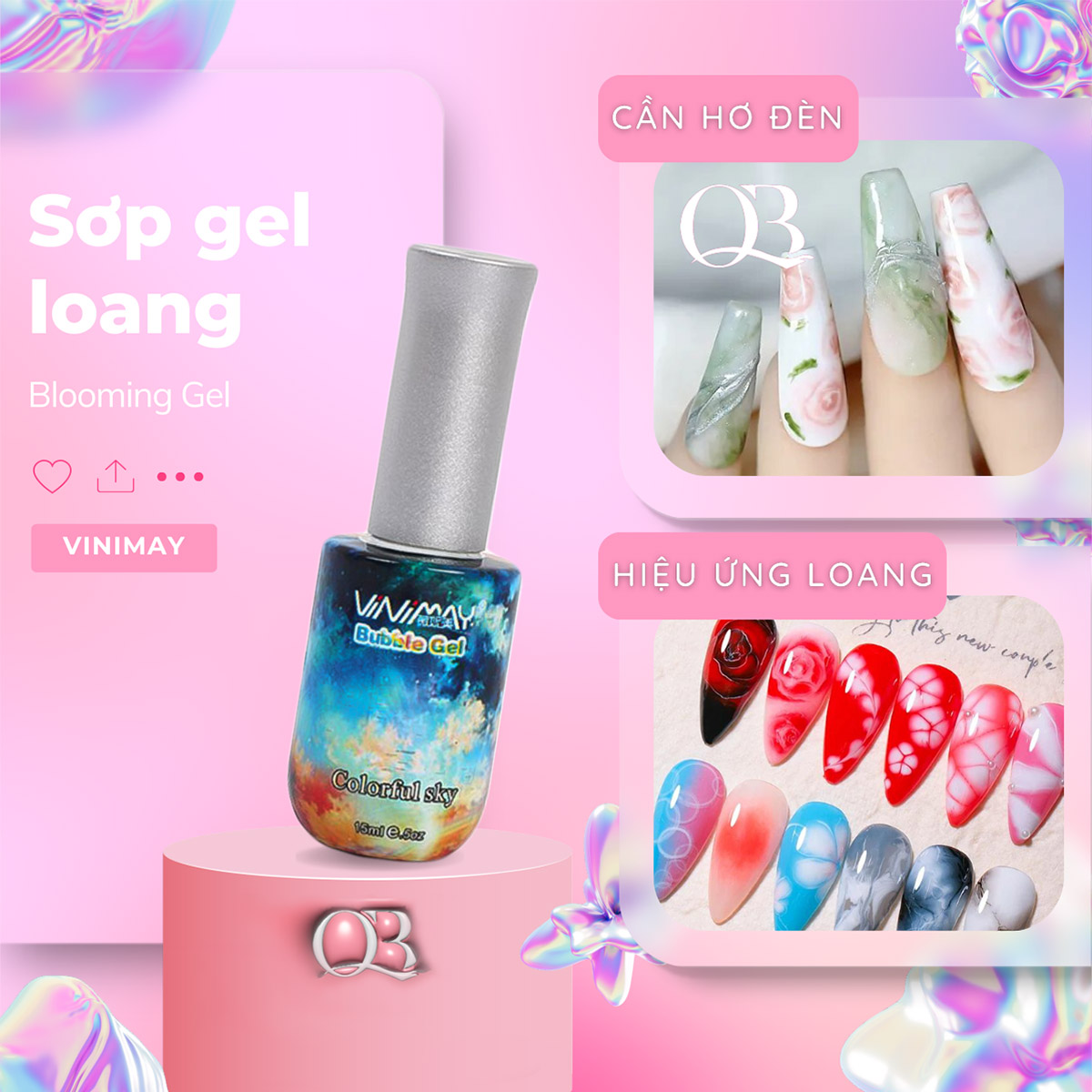Sơn gel loang Vinimay