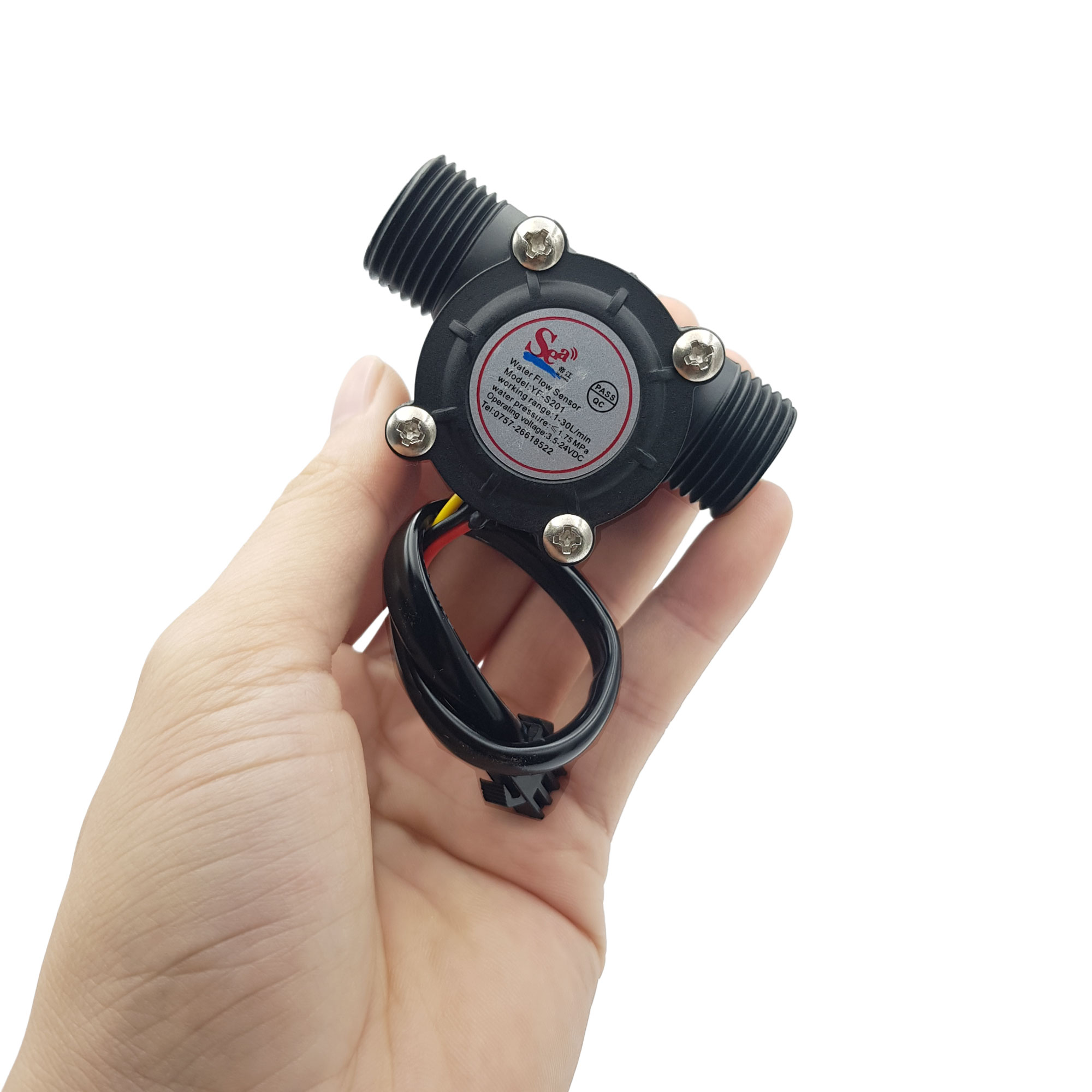 Cảm biến lưu lượng nước YF-S201 DN15