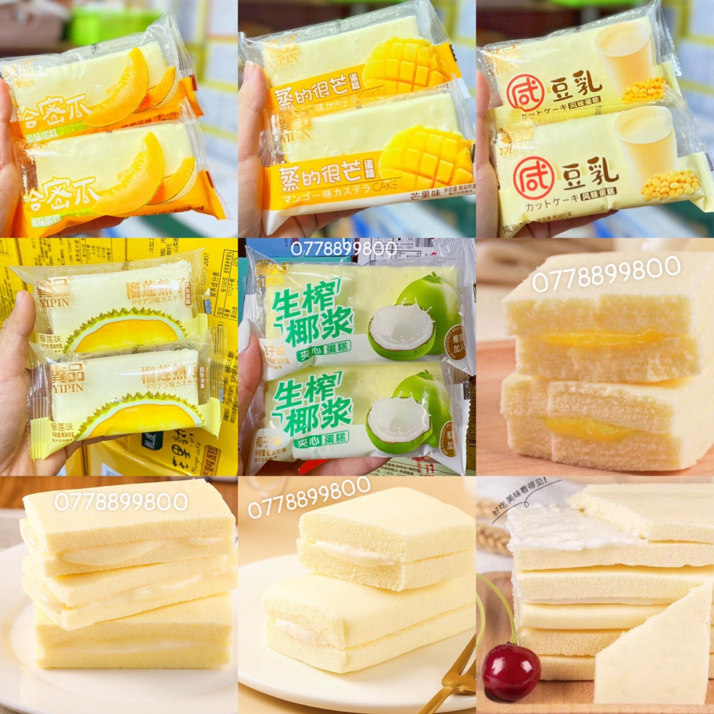 Bánh Bông Lan Yipin mix vị ramdom shop còn