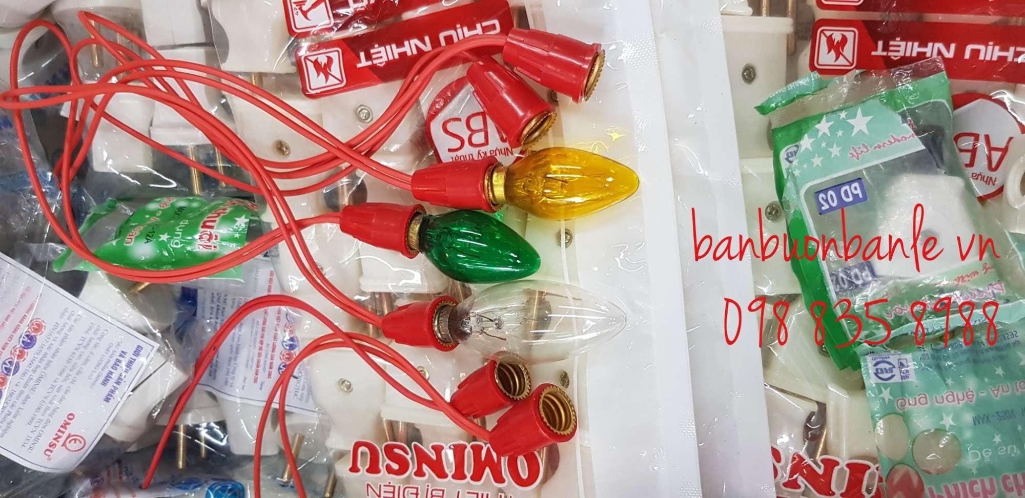 Bộ 10 đui đèn nhót E12