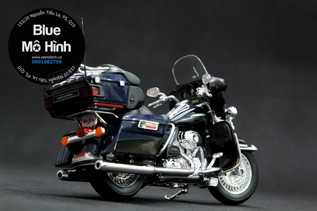 Blue mô hình | Mô hình xe mô tô Harley Davidson Electra Glide UL 1:12