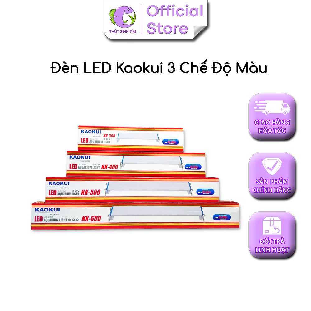 Đèn LED WRGB Kaokui 3 Chế Độ Màu