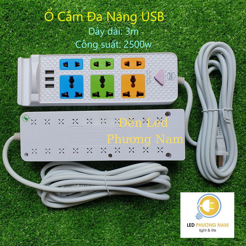 Ổ Cắm Điện Đa Năng USB