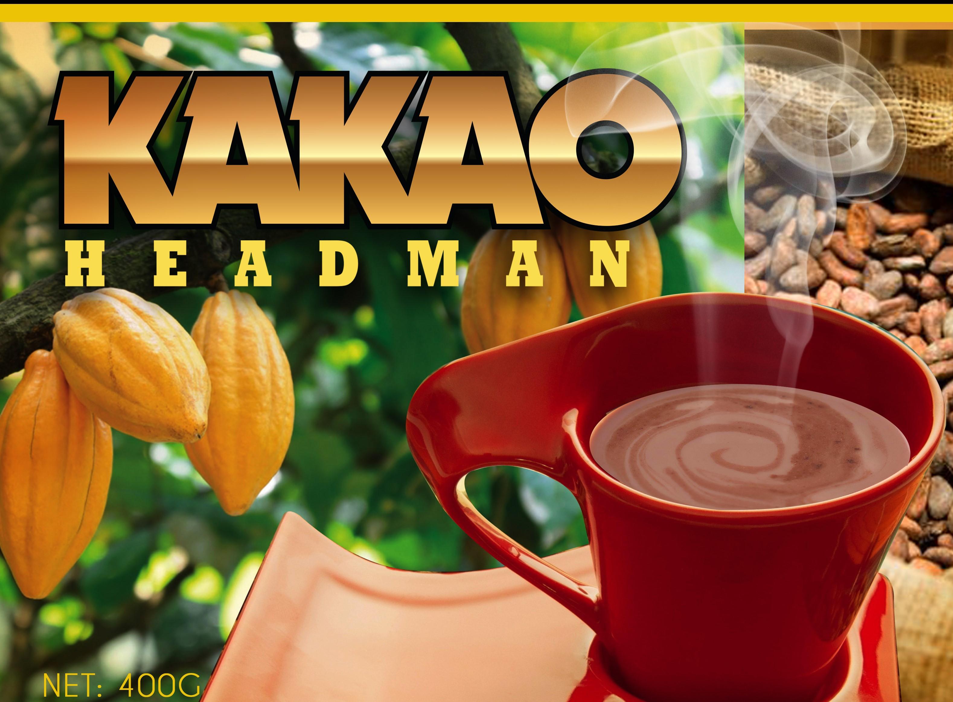 Bột cacao Headman ( 2 in 1 )Hộp Tròn 500 gr ( Bộ 2 hộp)