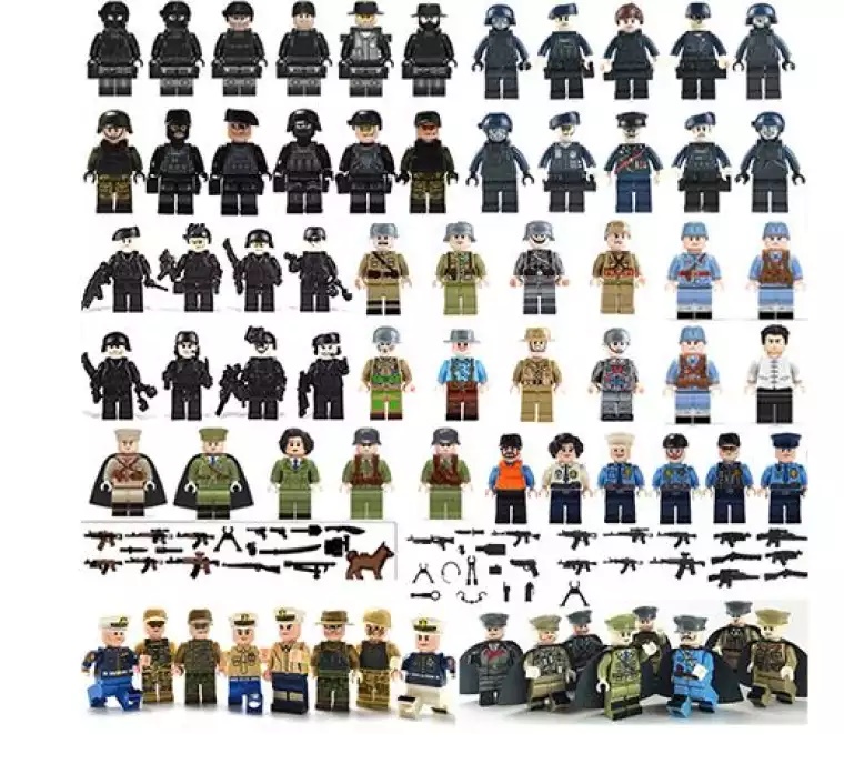 Combo 5 NHÂN VẬT Lego MINIFIGURES