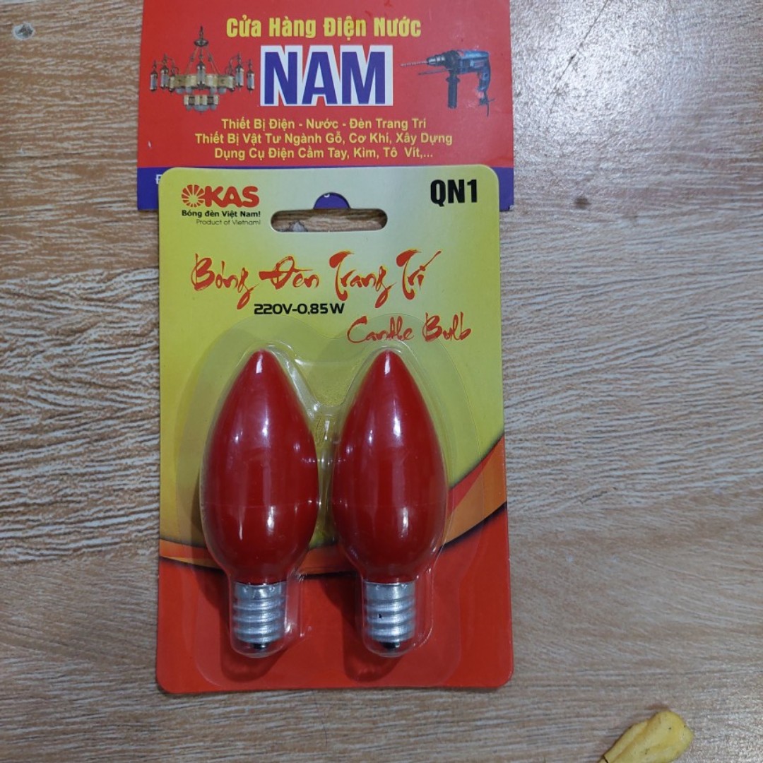 Combo 2 bóng dèn led ớt màu trắng hoặc đỏ hàng việt nam sopoka