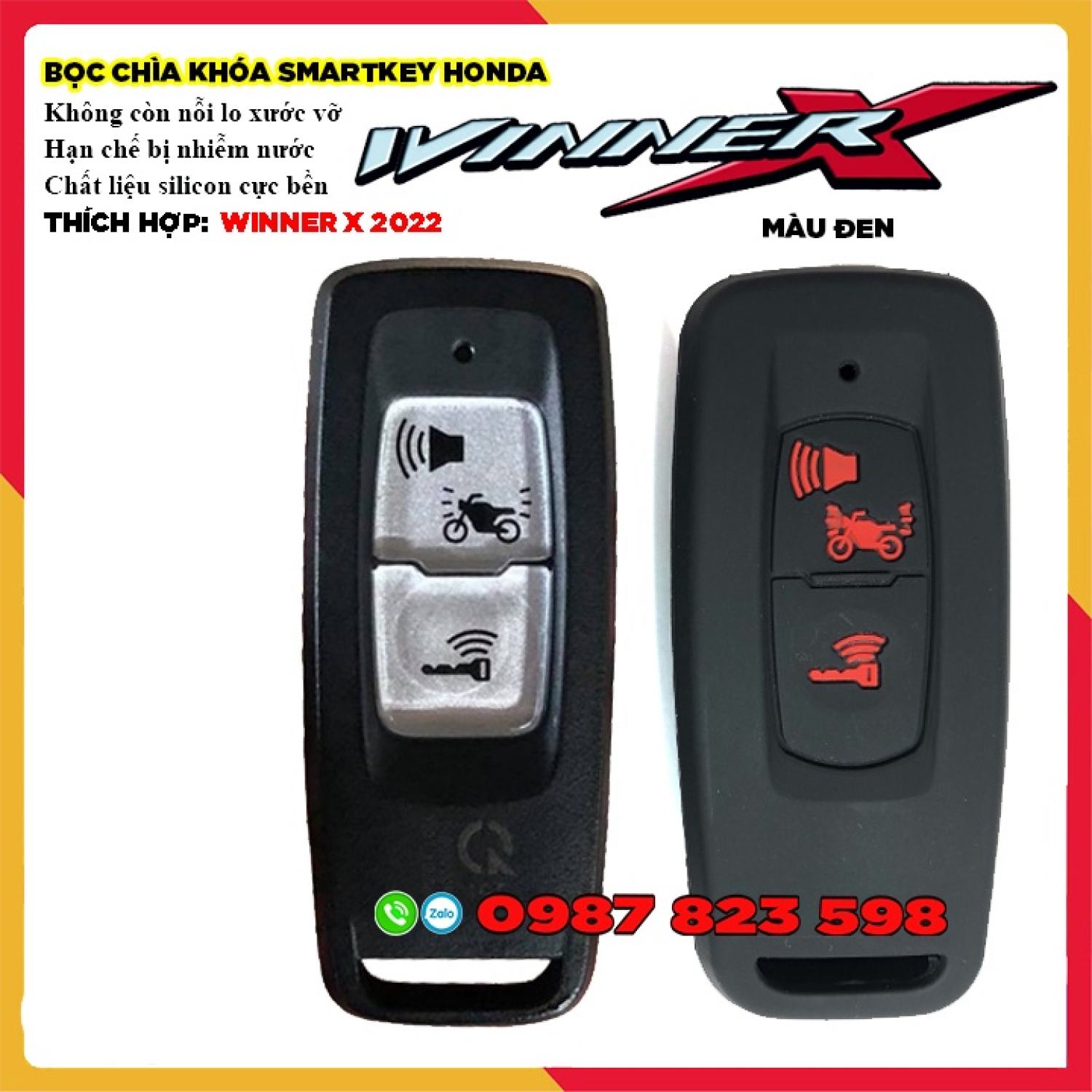 Bọc chìa khoá smartkey honda winner x 2022, ab 160/125 2023, lead 2022, vario 2022, sh 2022, sh mode 2022