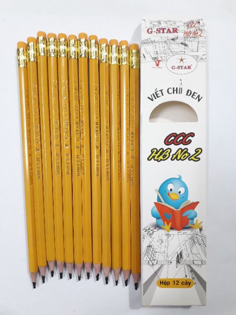 Hộp 12 Cây Viết Chì HB G-Star CCC