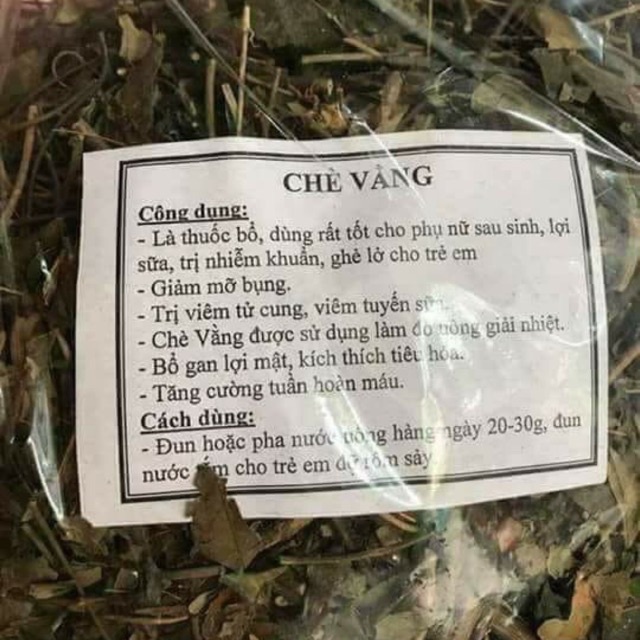1kg chè vằng sẻ lợi sữa giảm cân
