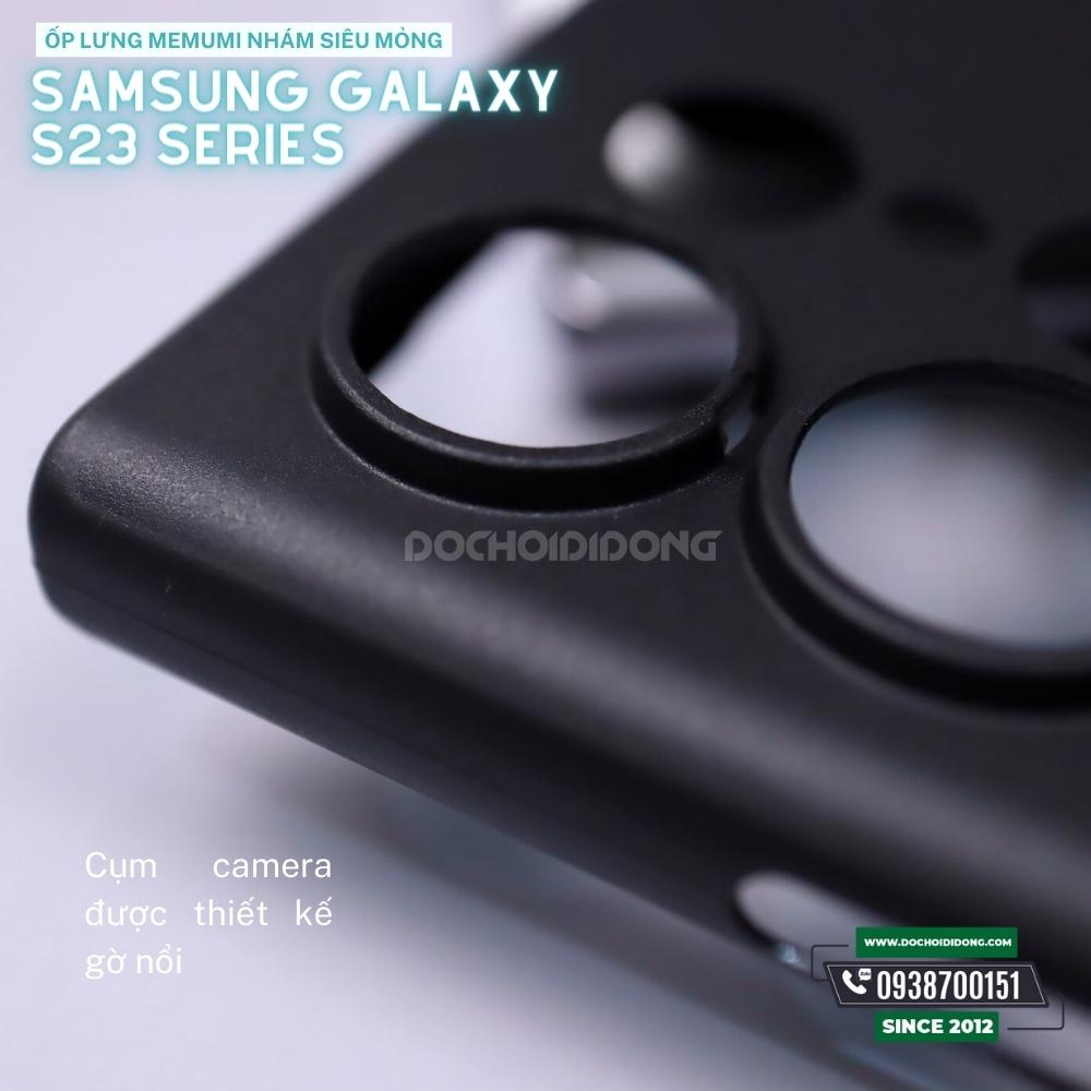 Ốp Lưng Samsung Galaxy S23/S23+/S23 Memumi Nhám Siêu Mỏng