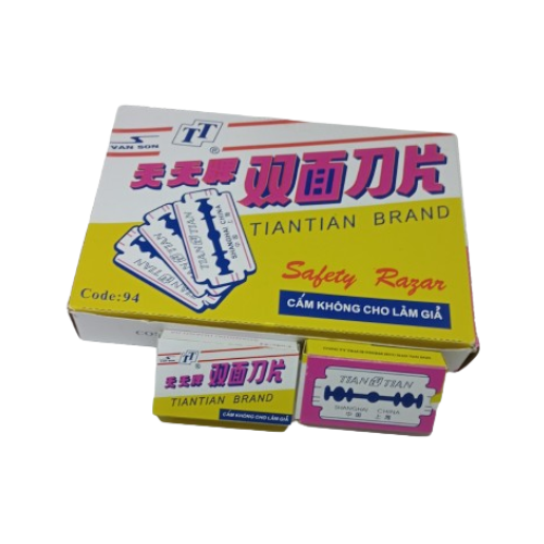 Combo 20 hộp lưỡi lam tím(tian tian brand)