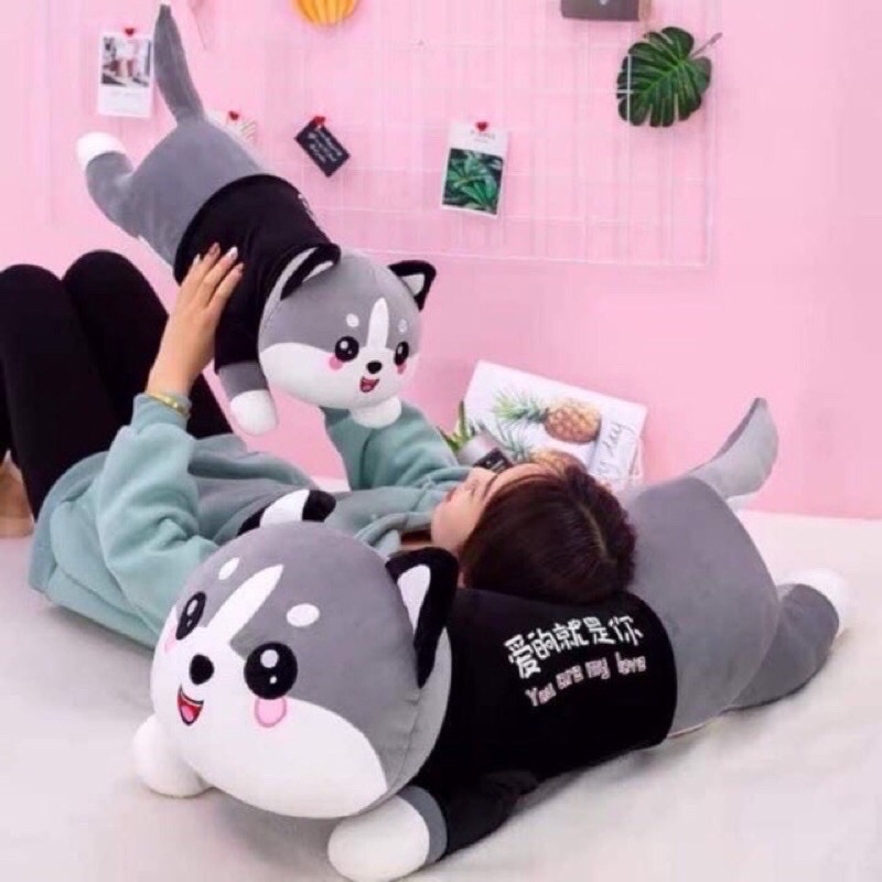 Gấu bông Mèo Alaska size 1m2 dễ thương - siêu to khổng lồ thú nhồi bông - gấu bông quà tặng- gối ôm