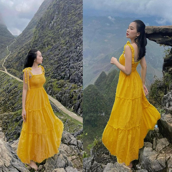 Đầm Maxy Hai Dây Xinh Xắn