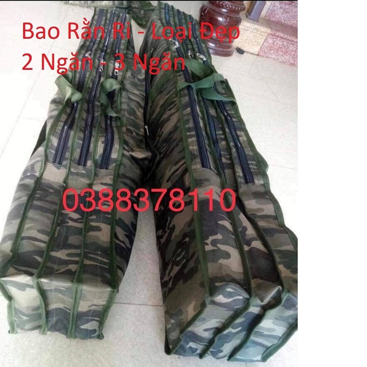 Túi đựng cần câu cá màu rằn ri