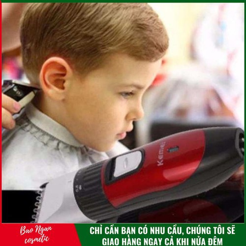 (TẶNG QUE CHỌC SIM)Tông đơ cắt tóc cho trẻ em KEMEI KM-730