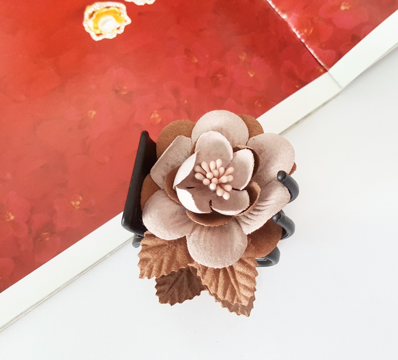 (GIÁ SỈ) KẸP TÓC CÀNG CUA HOA 01