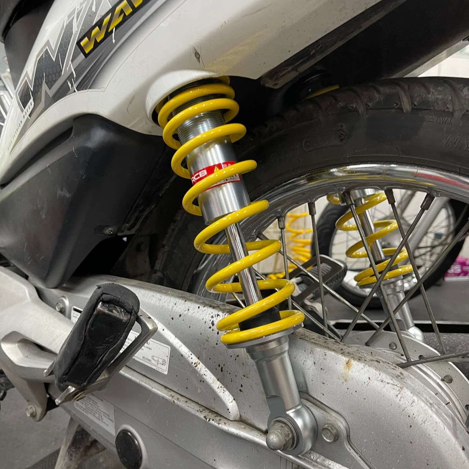 Phuộc RCB C Series cho Wave, Dream, Future, Axelo (1 Cặp). Bảo Hành 12 tháng 080051