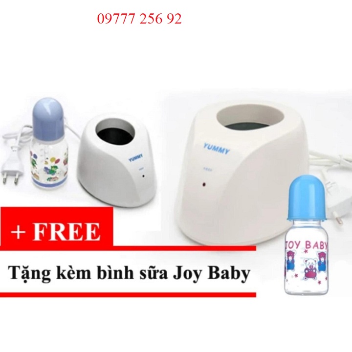 Máy hâm làm ấm sữa Yummy, giúp làm ấm nhanh chóng+tặng bình sữa cho bé