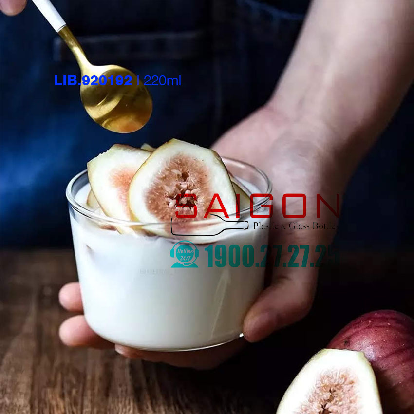 Ly Thủy Tinh Libbey Pudding & Panna Cotta Cidra 220ml | Nhập Khẩu E.U