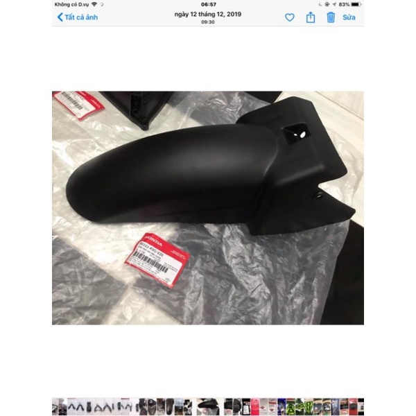 Dè con chắn bùn honda air blade ab 110 fi 2009 2010 việt nam