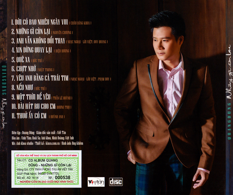 Bộ 6 đĩa cd quang dũng 2