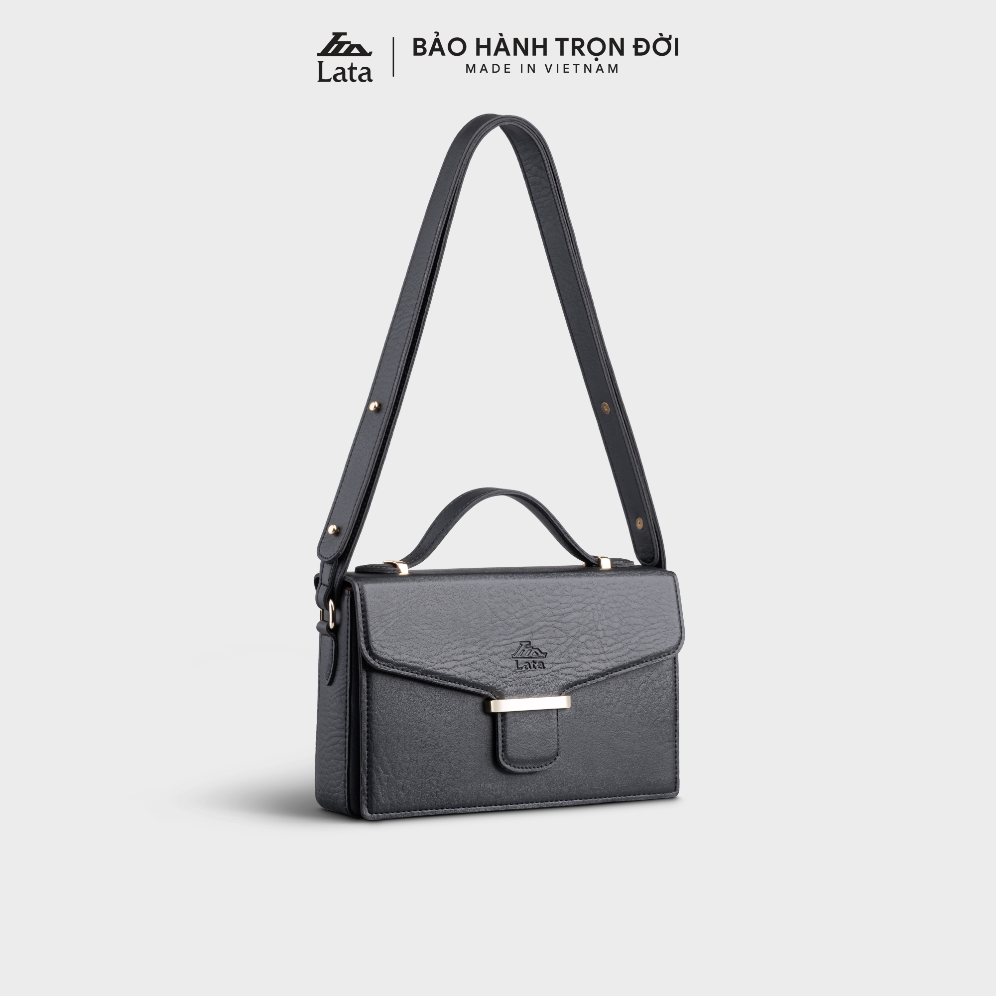 Túi Lata (Thời trang nữ đi chơi size 22 - Túi đeo chéo da HN109)